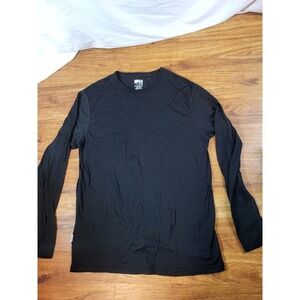 Minus 33 Shirt Mens M Green Merino Wool Long Sleeve Base Layer